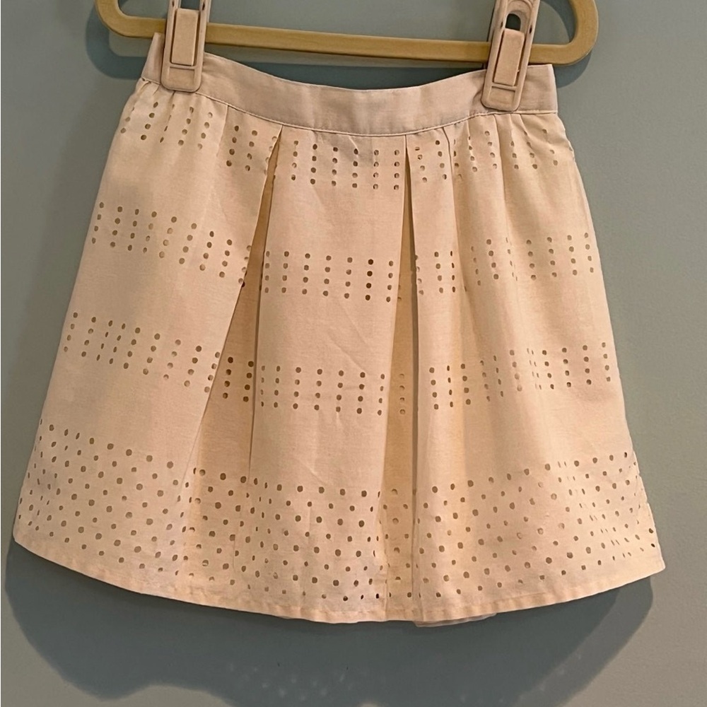 Baby Gap Cream Eyelet Skirt Little Girls 5